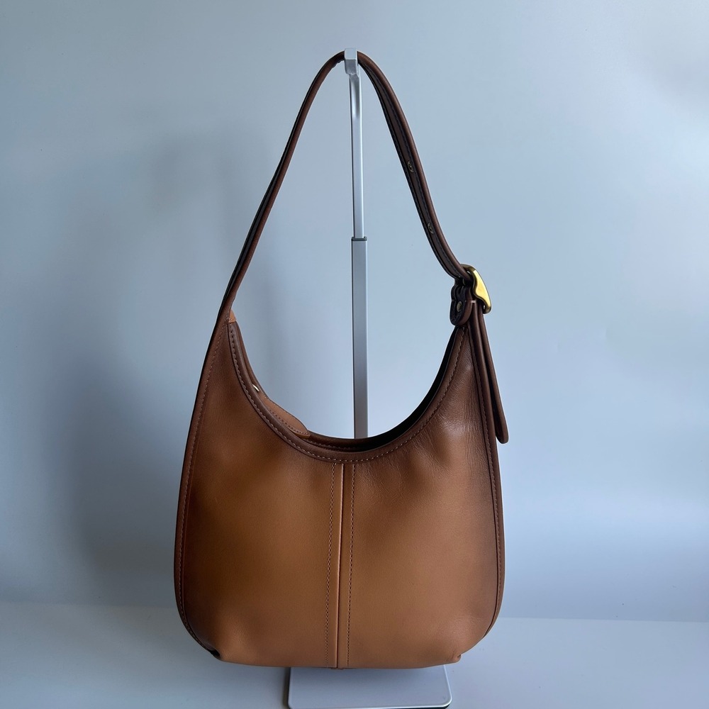 Coach Ergo British Tan Leather Hobo Shoulder Bag C2265